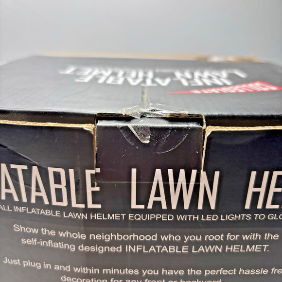 Inflatable Helmet Lawn Yard NCAA Football 4 Feet Tall, LED Lighted - Picture 6 of 9